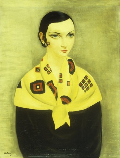 Porträt einer Frau von Moise Kisling