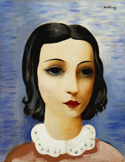 Porträt eines jungen Mädchens von Moise Kisling