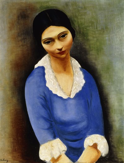 Porträt von Mme Brailowsky von Moise Kisling