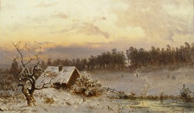 Sonnenuntergang über Hegdehaugen von Morten Muller