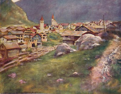 Göschenen, 1903 von Mortimer L Menpes