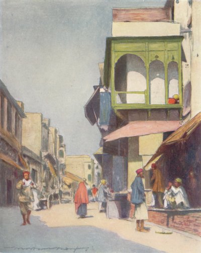 Eine enge Gasse, 1905 von Mortimer Ludington Menpes