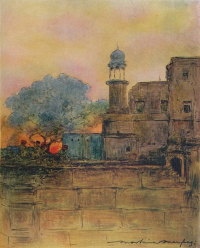 Muttra, 1905 von Mortimer Ludington Menpes