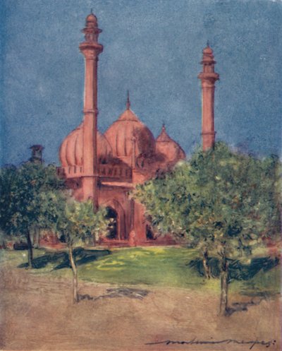 Naul Masa Moschee, 1905 von Mortimer Ludington Menpes