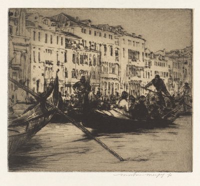 Festtag, Venedig von Mortimer Menpes