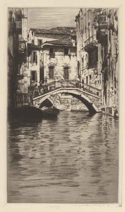 Osmarin-Kanal von Mortimer Menpes