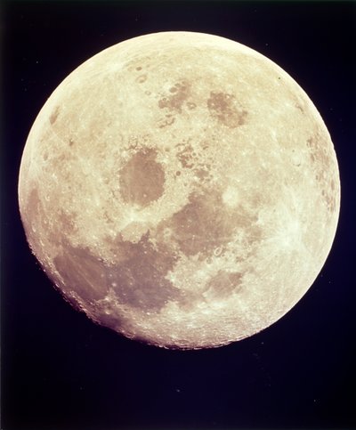 Der Mond, Apollo-II-Mission, Juli 1969 von NASA Images