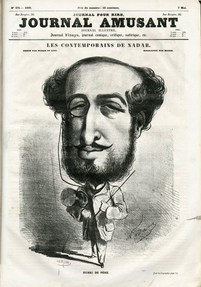 Titelblatt des „The Fun Journal“ von Nadar
