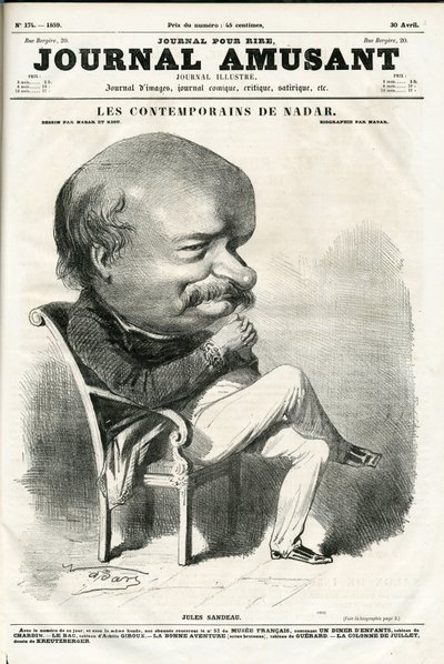 Titelblatt des „The Fun Journal“ von Nadar