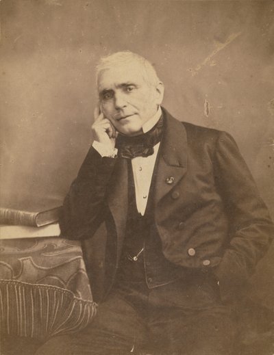 Eugène Scribe von Nadar [Gaspard Félix Tournachon]