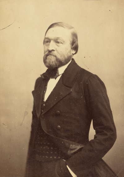 [Louis-Charles, Comte] de Coëtlogon von Nadar [Gaspard Félix Tournachon]