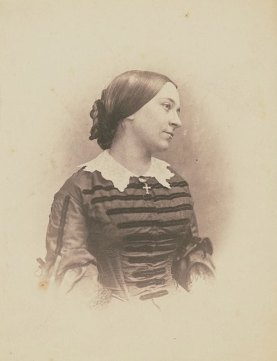 Porträt einer unbekannten Frau von Nadar [Gaspard Félix Tournachon]
