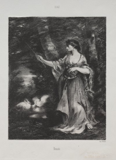 Schönheit von Narcisse Diaz de la Pena