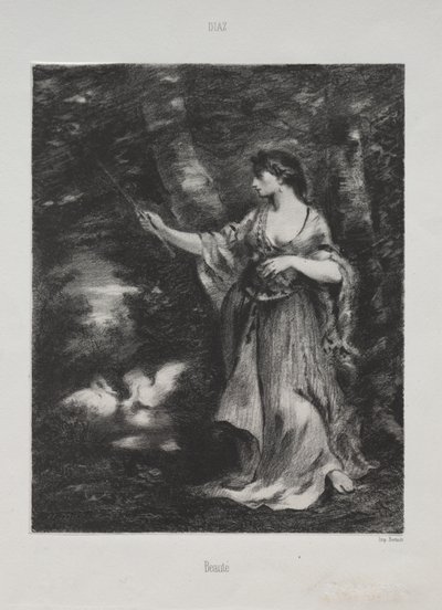 Schönheit von Narcisse Diaz de la Pena