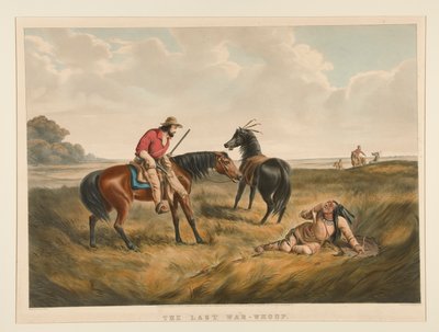 Der letzte Kriegsschrei von Nathaniel Currier