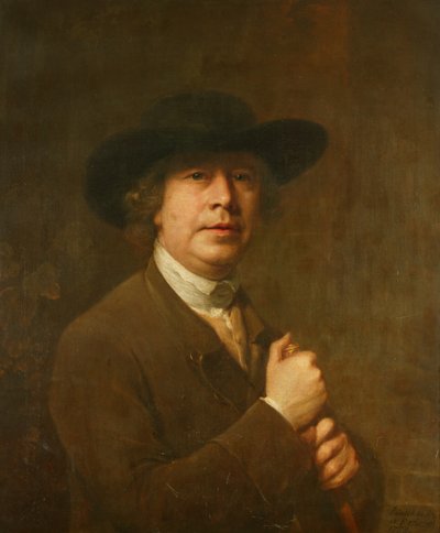 Selbstporträt von Nathaniel Hone