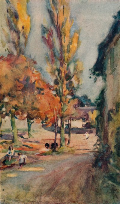 In Whimple, Devon, um 1916 von Nathaniel Hughes John Baird