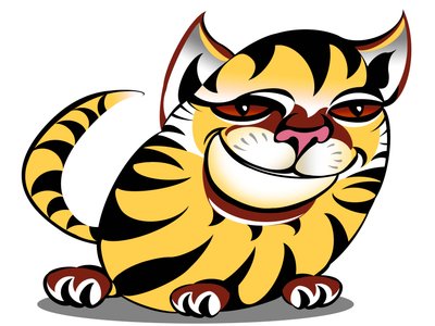Tigerkatze von Neale Osborne