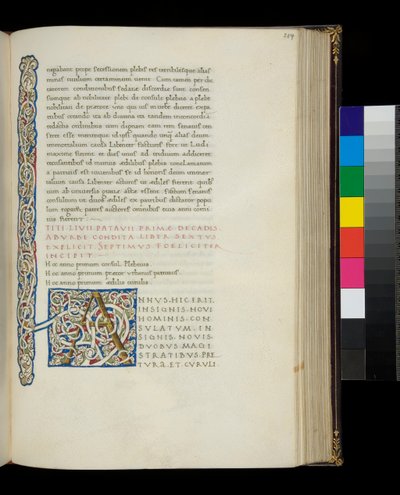 Ms 346. Livius, Ab Urbe Condita von Neapolitan School