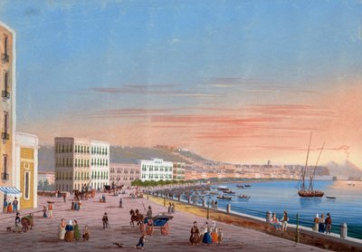 Blick auf Neapel von Posillipo von Neapolitan School