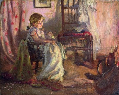 Am Kamin von Nellie Gertrude Dixon