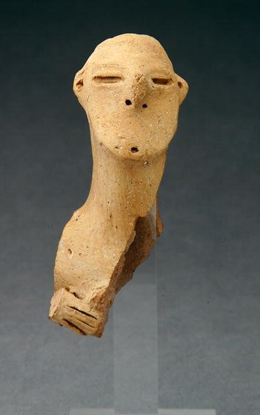 Kopf eines Idols, 400-300 v. Chr. von Neolithic Neolithic