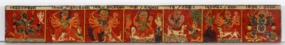 Devimahatmya-Manuskriptcover von Nepalese School