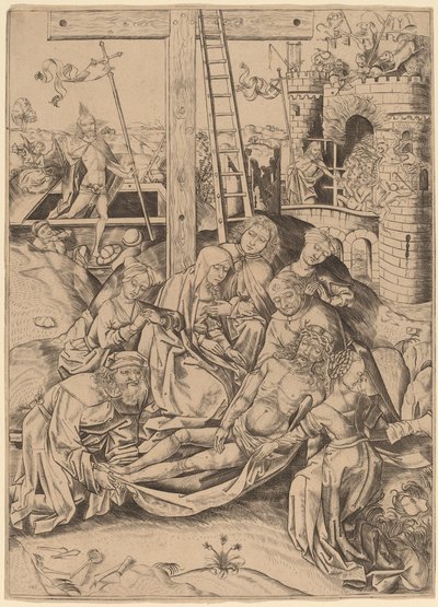 Die Beweinung von Netherlandish 15th Century