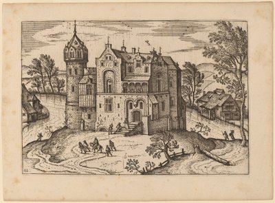 Schloss an einem Fluss von Netherlandish 16th Century