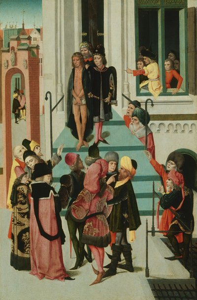 Christus dem Volk präsentiert von Netherlandish School