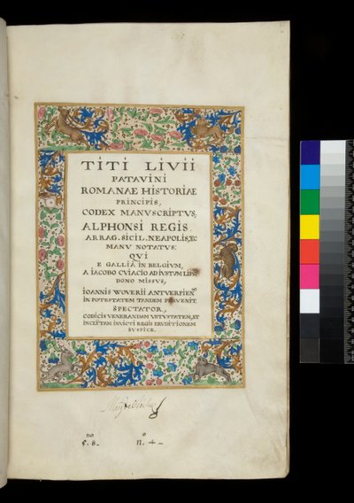 Ms 344. Livius, Ab Urbe Condita von Netherlandish School