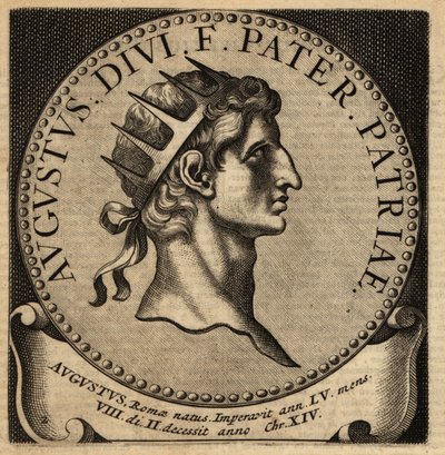 Porträt des römischen Kaisers Augustus von Netherlandish School
