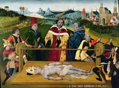 Das Martyrium des Hl. Erasmus von Netherlandish School