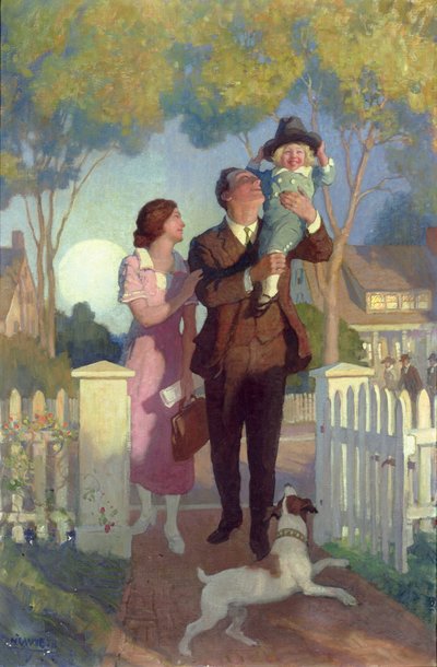 Nach Hause kommen von Newell Convers Wyeth