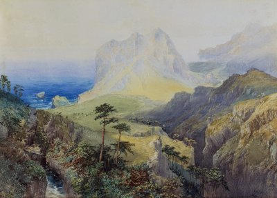 Küstenlandschaft von Nicholas Chevalier
