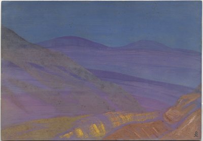 Albumblatt von Nicholas Roerich