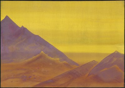 Morgendämmerung, ca. 1930 von Nicholas Roerich