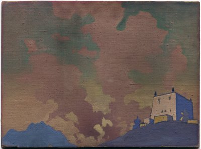 Gompa, 1932 von Nicholas Roerich