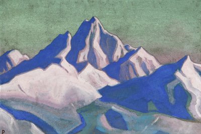 Himalaya, 1943 von Nicholas Roerich