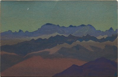 Himalaya, nahe Sandakphu, 1936 von Nicholas Roerich