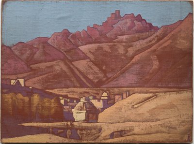 Leh, Ladakh, 1925 von Nicholas Roerich