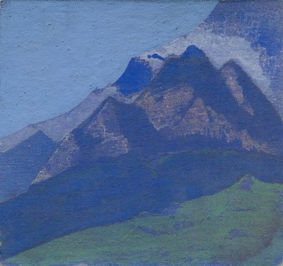 Bergstudie, ca. 1929 von Nicholas Roerich