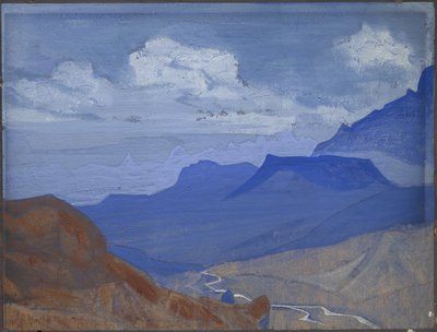 Nubra-Tal, 1926 von Nicholas Roerich