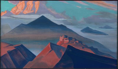 Zeltberg, "Heilige Berge" Serie, 1933 von Nicholas Roerich