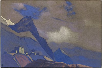 Tibet, nahe dem Brahmaputra von Nicholas Roerich