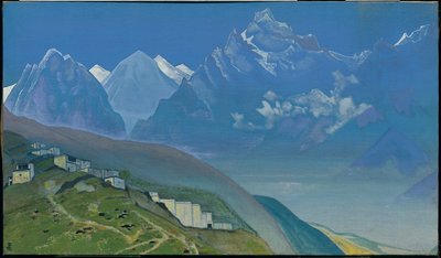 Nach Kailas, Lahul, 1932 von Nicholas Roerich