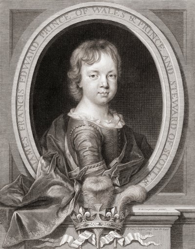 Prinz James Francis Edward Stuart von Nicholas de (after) Largilliere