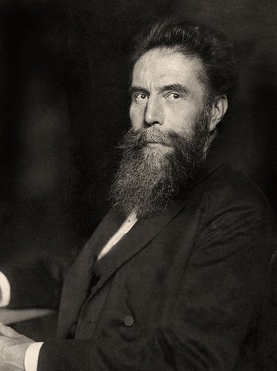 Porträt von Wilhelm Röntgen von Nicola Perscheid