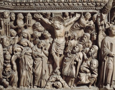 Die Kreuzigung (Detail) von Nicola Pisano