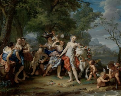 Der Raub der Europa von Nicolaas Verkolje